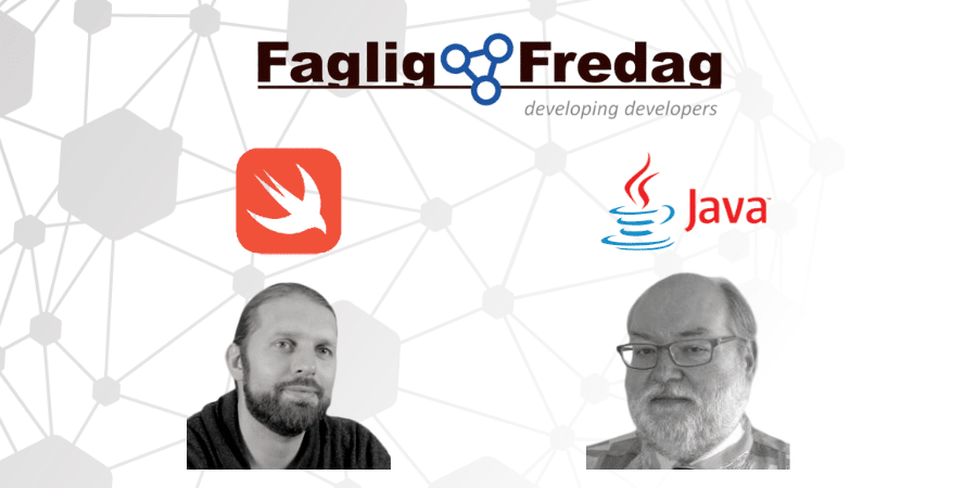 Faglig Fredag den 12. september bød på oplæg om Swift og Raspberry Pi af Jacob Avlund og Jan Schoubo