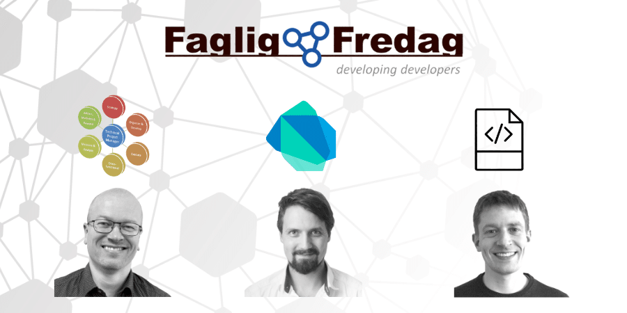 Faglig Fredag den 23. december bød på oplæg om teknisk projektledelse, Dart og Rich Snippets af Jakob Bendsen, Kim Rostgaard Christensen og Andreas Westh