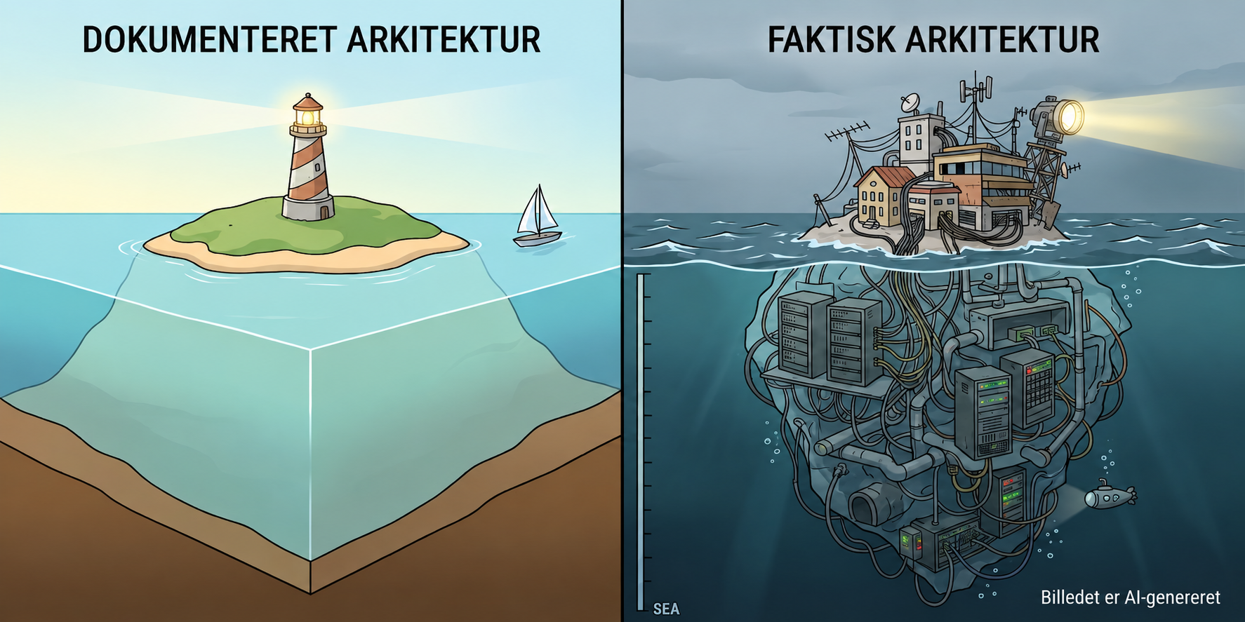 Når arkitekturen skal kunne findes ... og verificeres